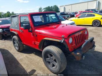  Salvage Jeep Wrangler