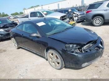  Salvage Pontiac G6