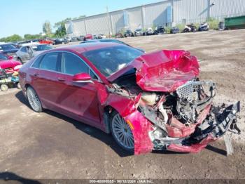  Salvage Lincoln MKZ