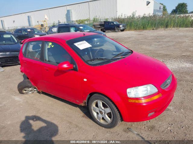  Salvage Chevrolet Aveo