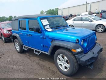  Salvage Jeep Wrangler