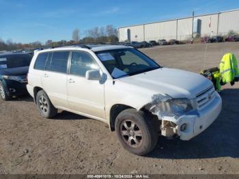  Salvage Toyota Highlander