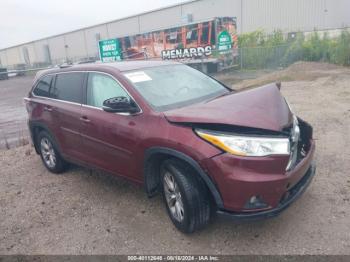  Salvage Toyota Highlander