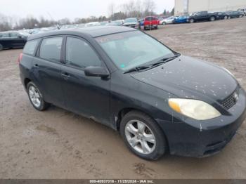  Salvage Toyota Matrix