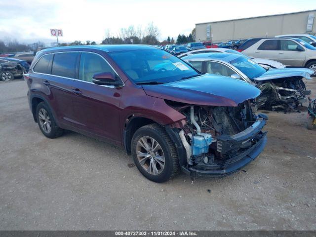  Salvage Toyota Highlander