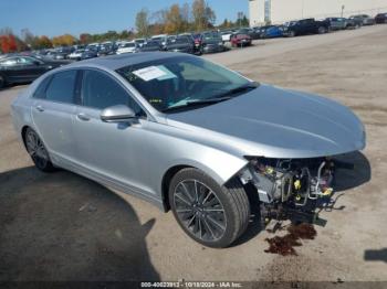  Salvage Lincoln MKZ Hybrid