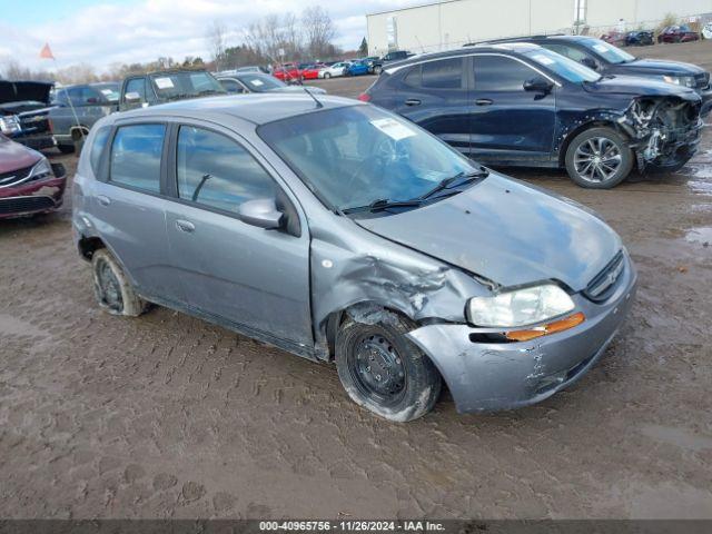  Salvage Chevrolet Aveo