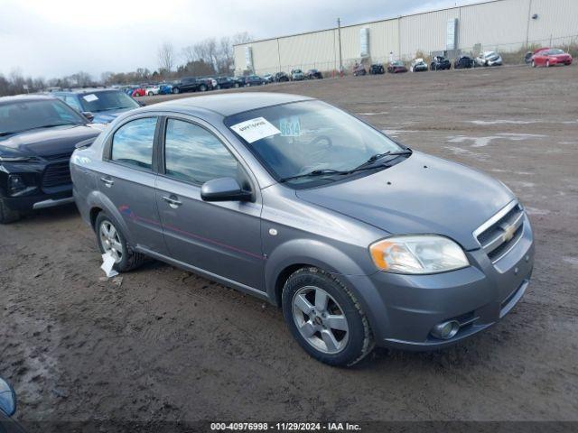  Salvage Chevrolet Aveo