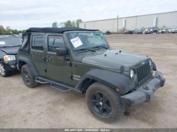  Salvage Jeep Wrangler