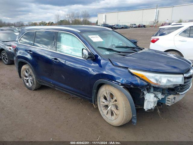  Salvage Toyota Highlander