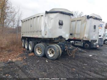  Salvage East Manufacturing Pup Dump Trailer