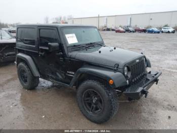  Salvage Jeep Wrangler