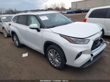  Salvage Toyota Highlander