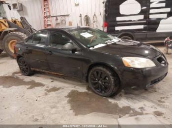  Salvage Pontiac G6