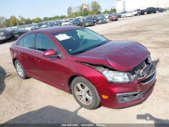  Salvage Chevrolet Cruze