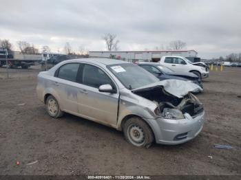  Salvage Chevrolet Aveo