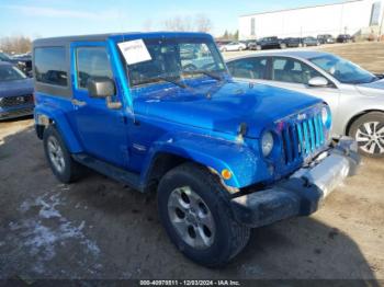  Salvage Jeep Wrangler