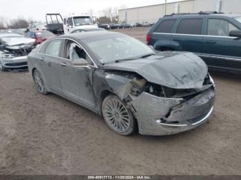  Salvage Lincoln MKZ Hybrid