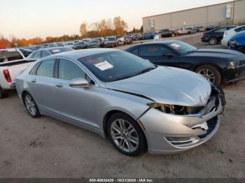  Salvage Lincoln MKZ Hybrid