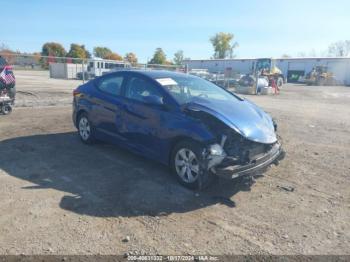  Salvage Hyundai ELANTRA