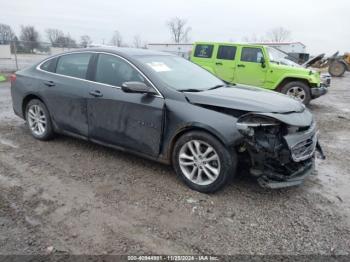  Salvage Chevrolet Malibu