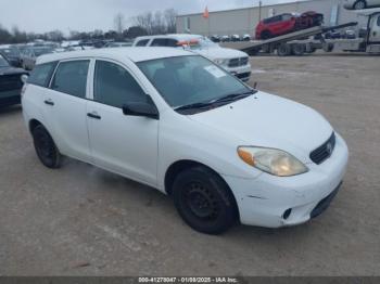  Salvage Toyota Matrix