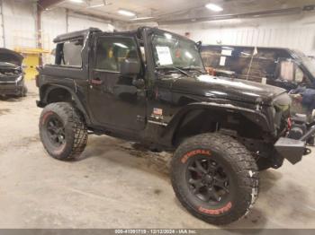  Salvage Jeep Wrangler