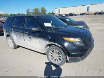  Salvage Ford Utility Police Intercepto