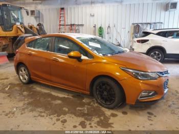  Salvage Chevrolet Cruze