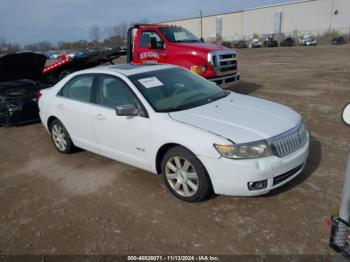  Salvage Lincoln MKZ