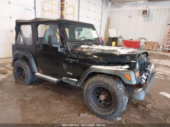  Salvage Jeep Wrangler