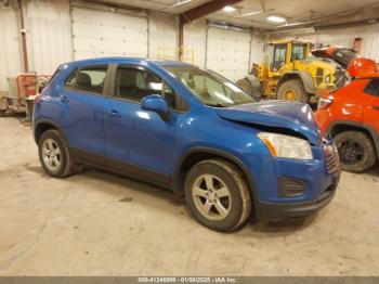  Salvage Chevrolet Trax