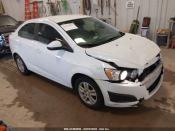  Salvage Chevrolet Sonic