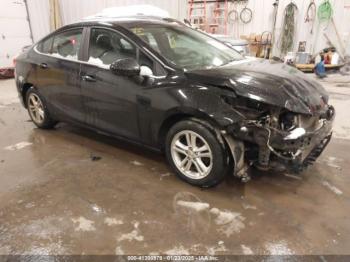  Salvage Chevrolet Cruze