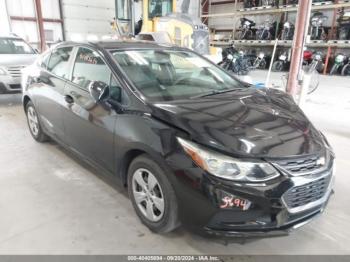  Salvage Chevrolet Cruze