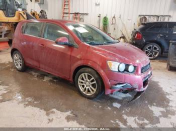  Salvage Chevrolet Sonic