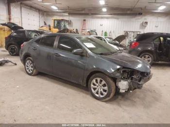  Salvage Toyota Corolla