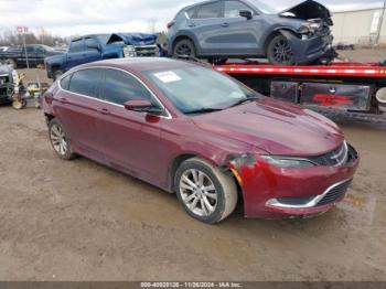  Salvage Chrysler 200