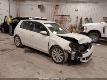  Salvage Volkswagen Golf