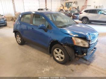  Salvage Chevrolet Trax