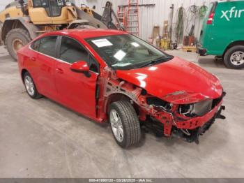  Salvage Chevrolet Cruze