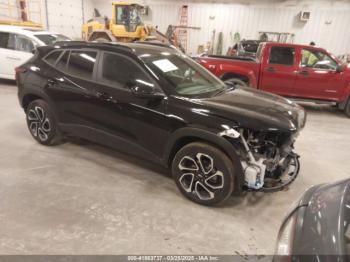  Salvage Chevrolet Trax