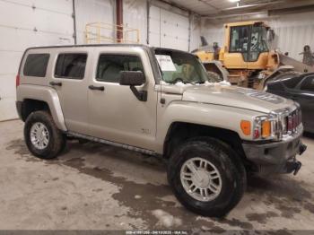  Salvage HUMMER H3 Suv