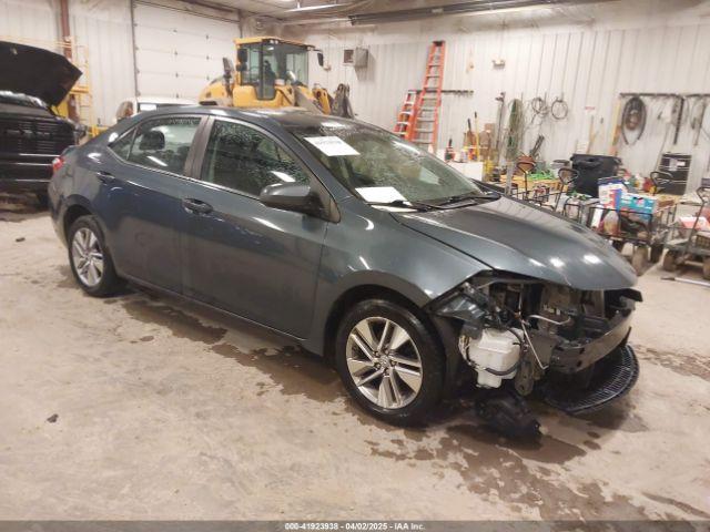  Salvage Toyota Corolla