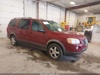  Salvage Pontiac Montana SV6