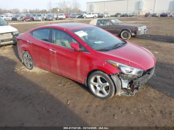  Salvage Hyundai ELANTRA