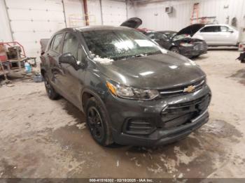  Salvage Chevrolet Trax