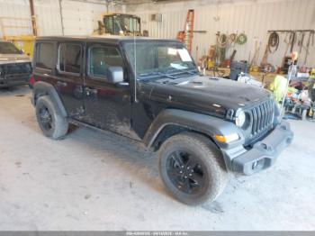 Salvage Jeep Wrangler
