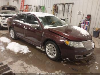  Salvage Lincoln MKZ