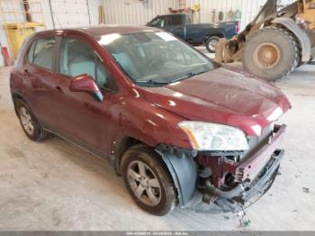  Salvage Chevrolet Trax